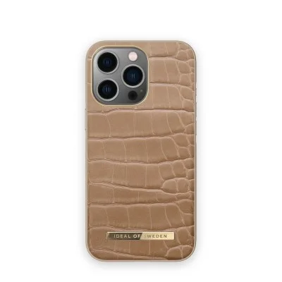 Ideal of Sweden Case for iPhone 14 Pro Max Atelier - Camel Croco